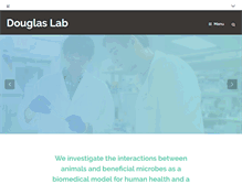 Tablet Screenshot of angeladouglaslab.com